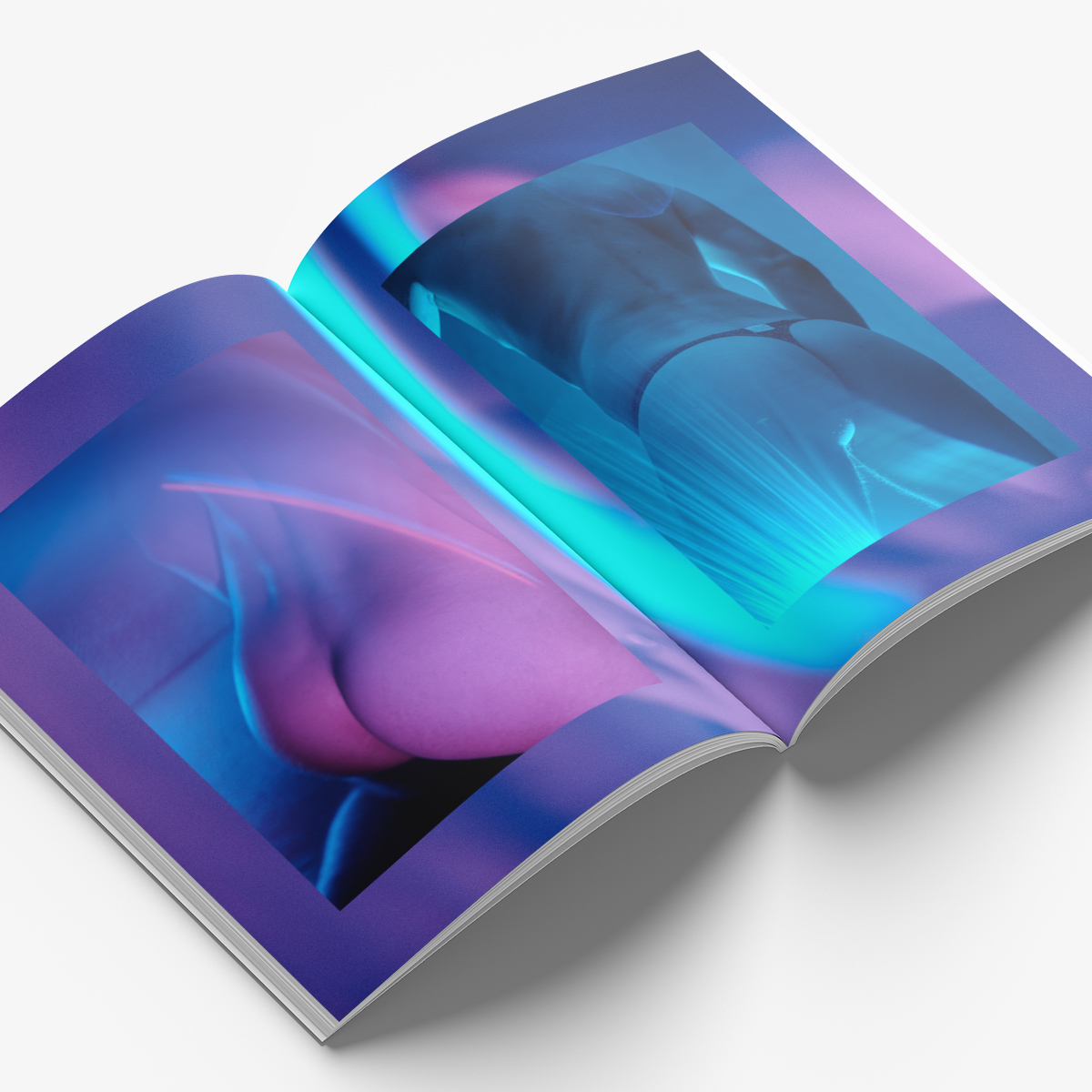 Double page du magazine Adart Book II avec Lionel